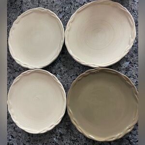 Tracy Porter Octavia Hill Collection set of 4 plates